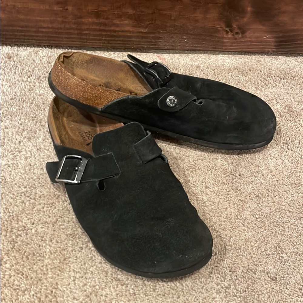 Betula by Birkenstock Suede Clogs